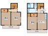 須賀テラスハウス 3DKの間取り