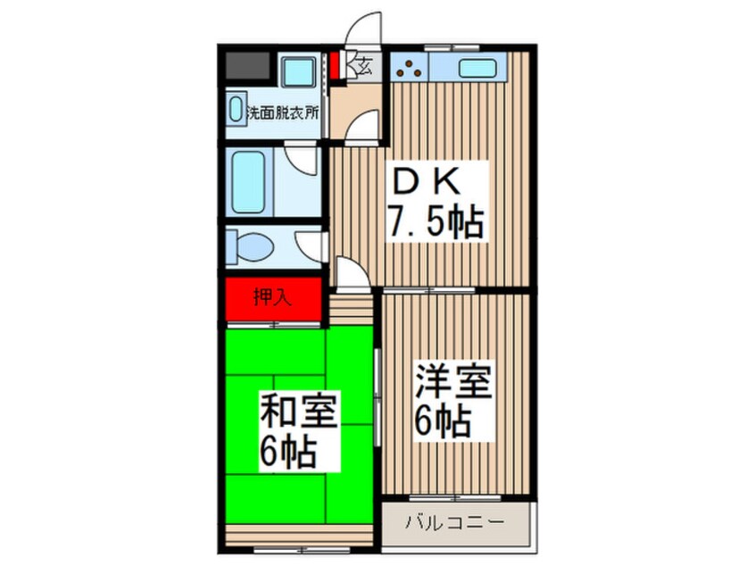 間取図 ハナハウス