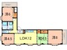 ドウエルイスタ 4LDKの間取り