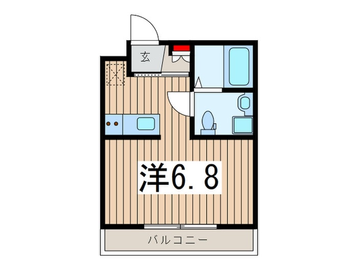 間取り図 ビーナスコートⅢ