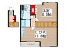 ＥＴＯＩＬＥmaekawa 1LDKの間取り