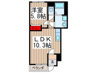 間取図 コンフォ－ス