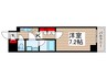 GENOVIA五反野skygarden 1Kの間取り