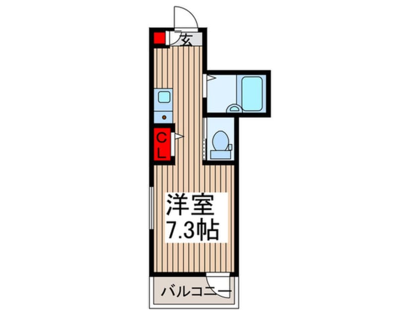 間取図 ＭＥＬＤＩＡ大宮北Ａ