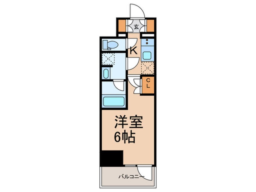 間取図 ReveCitySendagaya