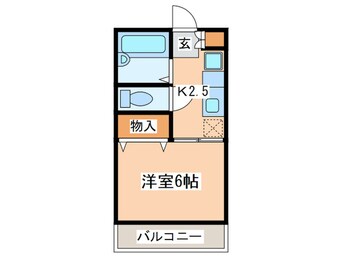 間取図 サン・アルテ－ル