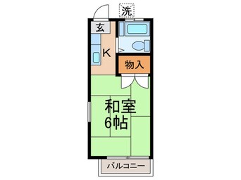 間取図 グリ－ンハイツ