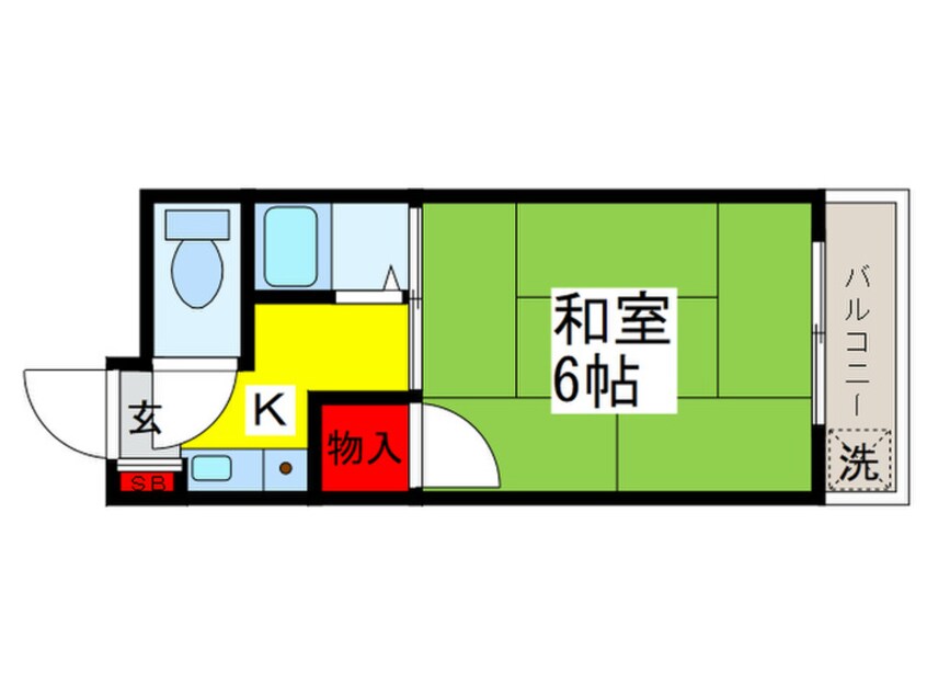 間取図 吉野マンション