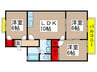 マンション・コア 3LDKの間取り