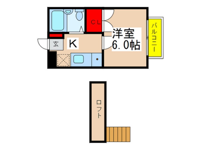 間取図 b´CASA八千代台re-born