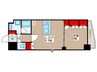 Ｓ－ＲＥＳＩＤＥＮＣＥ曳舟 1LDKの間取り
