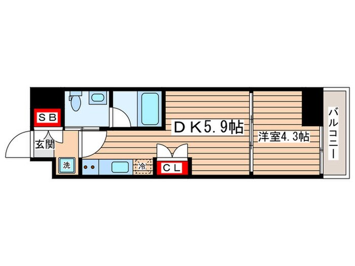 間取り図 オーキッドレジデンス住吉