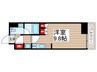 オーキッドレジデンス住吉 1Rの間取り