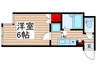 JTテラスハウス清瀬 1Kの間取り