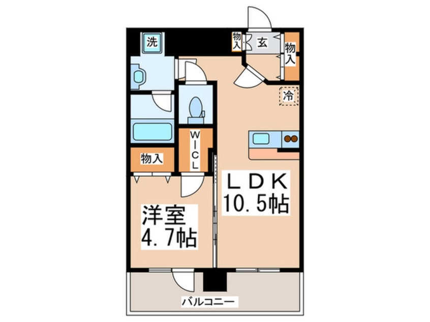 間取図 グラン・リ－オ
