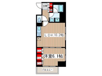 間取図 パークアクシス本所・親水公園