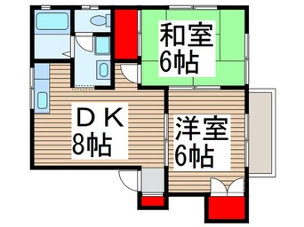 間取図 ラ・フォンテ－ヌ