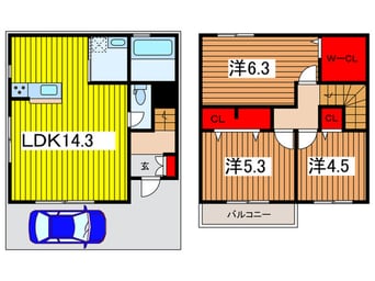 間取図 サクラ童夢B