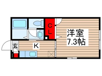 間取図 モン レーヴ