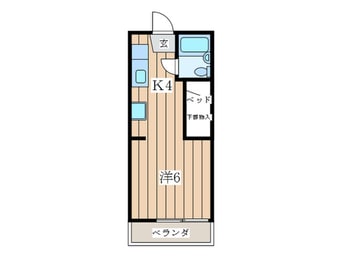間取図 ベルウッドハイツ