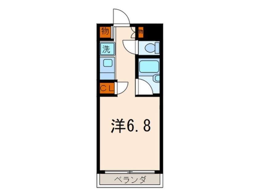 間取図 ドミール駒大駅前