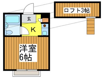 間取図 シャトウ三鷹