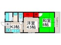 岸ﾍﾟﾅﾃｽの間取図