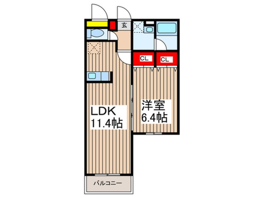 間取図 マイエス櫛引