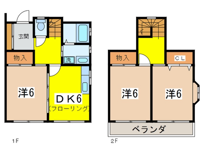 間取り図 グリーンペア977