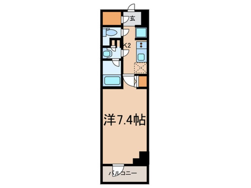 間取図 ルフォンプログレ四谷