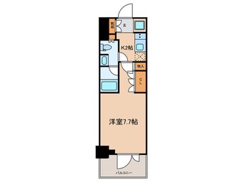 間取図 ルフォンプログレ四谷