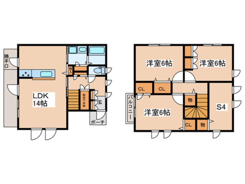 間取図 仮）瀬谷区下瀬谷1丁目計画A棟