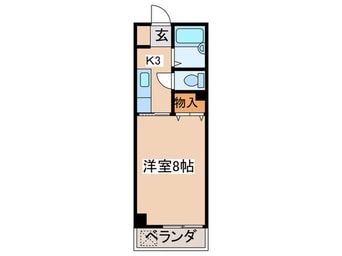 間取図 三ツ木コ－ポ富士見台