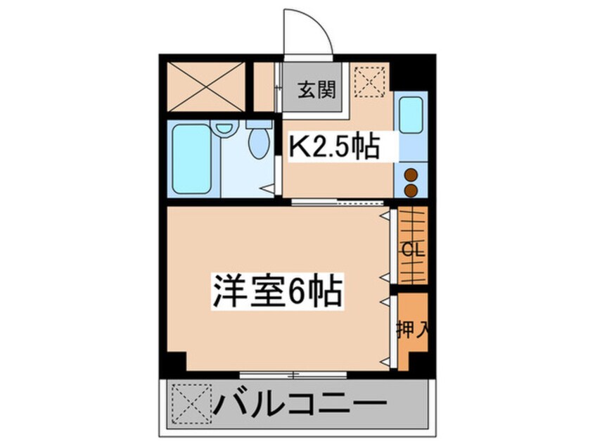 間取図 三ツ木コ－ポ富士見台