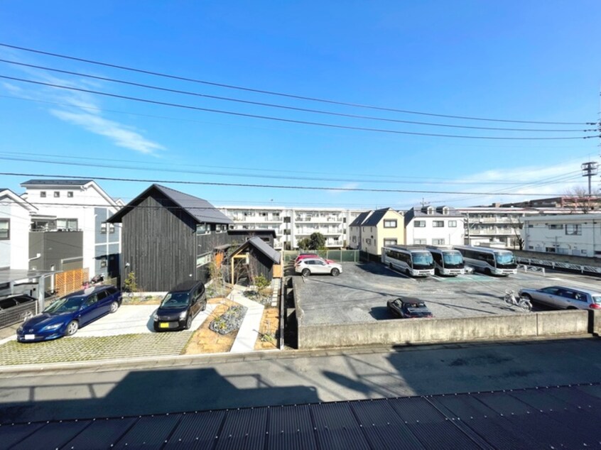 室内からの展望 三ツ木コ－ポ富士見台