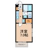 メゾン プランドール 1Kの間取り