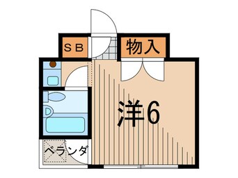 間取図 ハイツニッシン