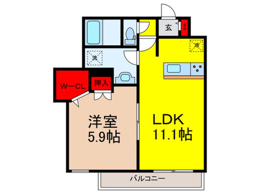 間取図 プラザコート駒込