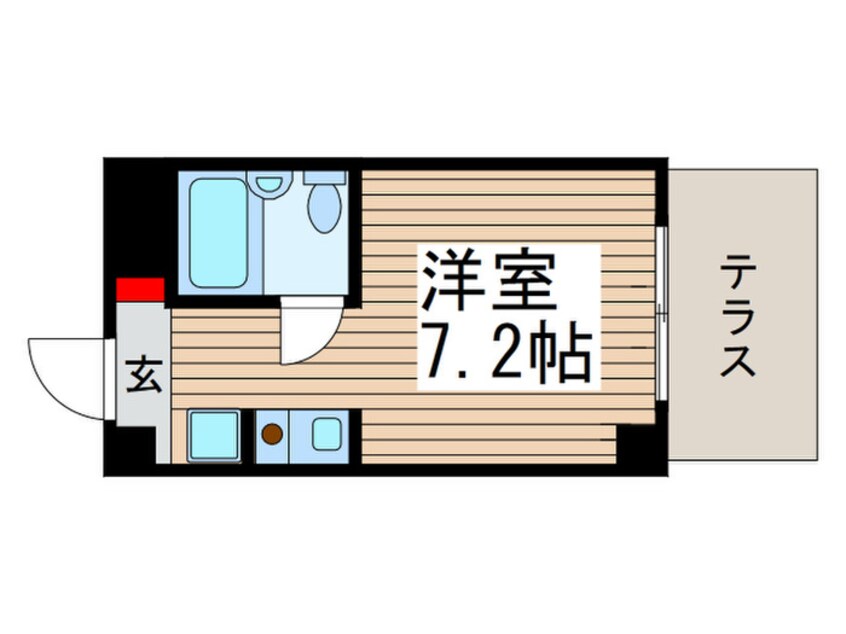 間取図 メゾン・ラフォーレ清瀬