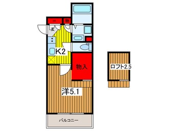 間取図 大宮HB