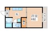 サンハイツ 1Kの間取り