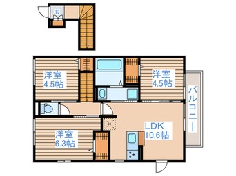 間取図 BELL　WOOD