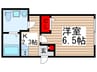Lavie Akitsu 1Kの間取り