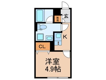 間取図 ルーデンス常盤台Ⅲ