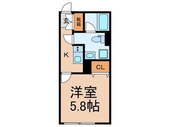 間取図 ルーデンス常盤台Ⅲ