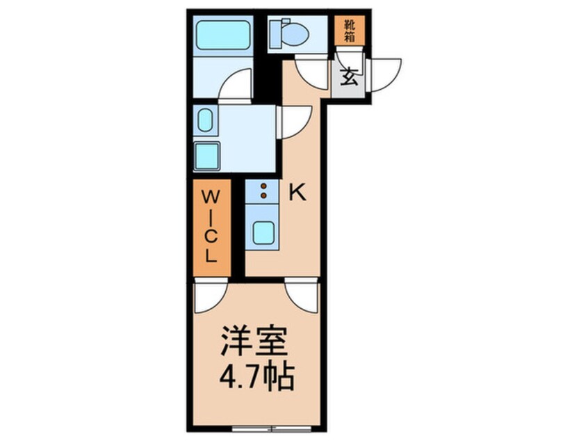 間取図 ルーデンス常盤台Ⅲ