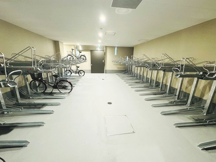 駐輪場 ミレーネ稲毛海岸