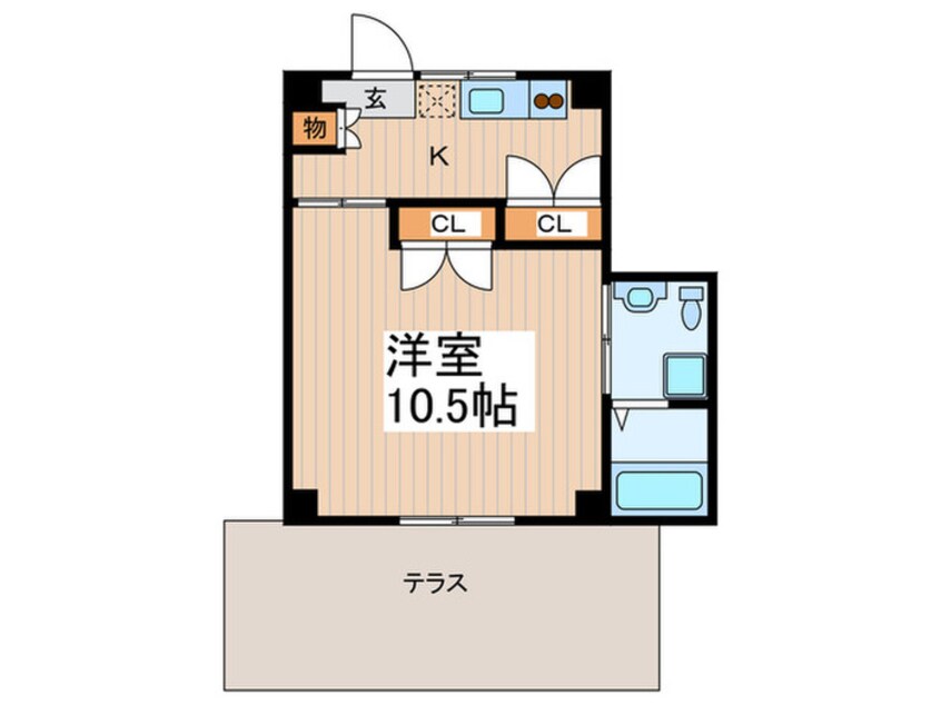 間取図 ドッポ武蔵野