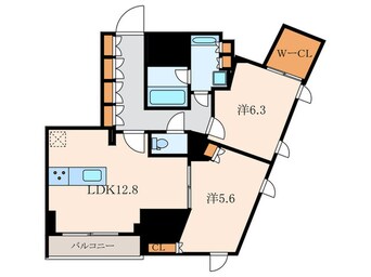 間取図 ザ・パークハビオ麻布十番