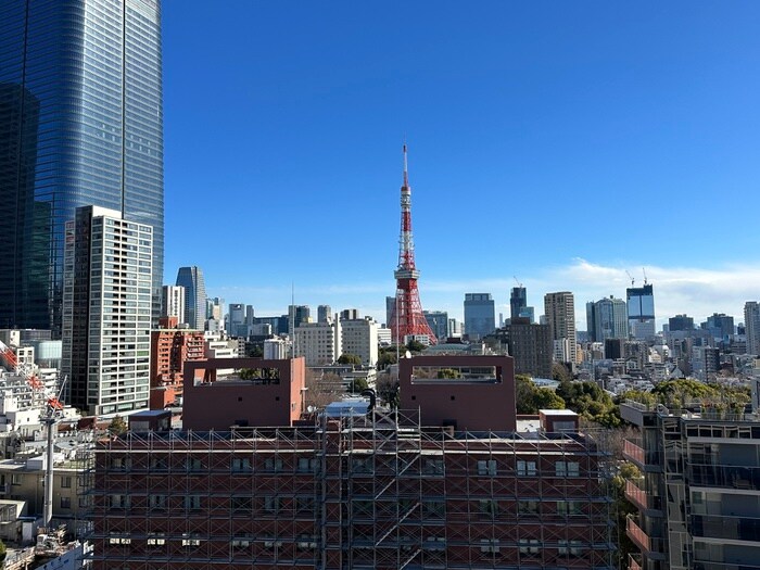 室内からの展望 ザ・パークハビオ麻布十番